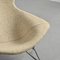 Mid-Century Bird Chair with Pouf by Harry Bertoia for Knoll, 1952, Set of 2, Image 4