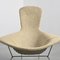 Mid-Century Bird Chair with Pouf by Harry Bertoia for Knoll, 1952, Set of 2 7