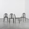 Model 222 Dining Chairs by Robert Mallet-Stevens from Ecart International, 1970s, Set of 4 2