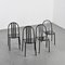 Model 222 Dining Chairs by Robert Mallet-Stevens from Ecart International, 1970s, Set of 4, Image 1