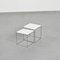 Tavolini ad incastro di Poul Kjaerholm per Kold Christensen, anni '60, set di 2, Immagine 1