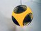 Vintage Ufo Ceiling Lamp in Yellow Plastic and the Black Grids from Massive Lighting, 1970s 12