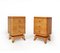 Art Deco French Bedside Chests in Sycamore, 1925, Set of 2 1