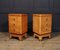 Art Deco French Bedside Chests in Sycamore, 1925, Set of 2, Image 3