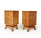 Art Deco French Bedside Chests in Sycamore, 1925, Set of 2 2