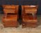 Art Deco French Walnut Bedside Cabinets, 1930s, Set of 2 10