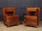 Art Deco French Walnut Bedside Cabinets, 1930s, Set of 2, Image 12