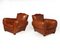 French Moustache Back Club Armchairs, 1935, Set of 2, Image 1