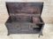 19th Century Italian Carved Cassone Trunk with Original Hardware, 1890s 8