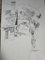 Jan Kristofori, Swiss Motifs/Tessin Houses, Croquis originaux au crayon, Set de 3 6