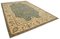 Grand Tapis Oriental Fait Main En Laine Oushak Années 1990 3