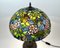 Tiffany Table Lamp with Bronze Base, France, 1960s 3