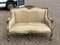 French Sofa with Gilt Wooden Legs 1
