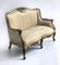 French Sofa with Gilt Wooden Legs 2