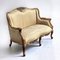 French Sofa with Gilt Wooden Legs 4