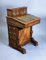 Viktorianischer Davenport Schreibtisch aus Nussholz 3