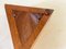 Dekorative Schmuckschatulle aus Holz mit geometrischem Muster, Frankreich, 1970er 5