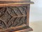 Decorative and Jewelry Box in Wood with Geometrical Gothic Patterns, France, 1970s 8