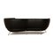 Ds 102 Leather Two-Seater Black Sofa from de Sede, Image 9