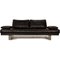 6600 Three-Seater Leather Sofa in Mocha Brown from Rolf Benz 1
