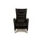 Jori Leather Armchair in Black, Image 7