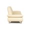 Leather Three Seater Cream Sofa from Koinor Rivoli 9