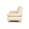 Leather Three Seater Cream Sofa from Koinor Rivoli, Image 11