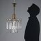 Chandeliers with Crystal Pendants, Set of 2 2