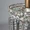 Chandeliers with Crystal Pendants, Set of 2 3