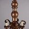 Carved Chandelier with Wrought Iron 5