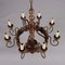 Carved Chandelier with Wrought Iron 3