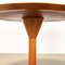Vintage Table in Wood & Brass, Italy, 1960s 7
