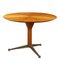 Vintage Table in Wood & Brass, Italy, 1960s 1
