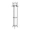 Vintage Column-Shaped Coat Rack in Campo & Graffi Metal, 1950s 1