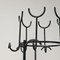 Vintage Column-Shaped Coat Rack in Campo & Graffi Metal, 1950s, Image 3