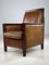 Art Deco Leather Armchair 2