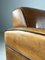 Art Deco Leather Armchair 7