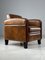 Art Deco Leather Armchair 3