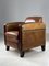 Art Deco Leather Armchair 15