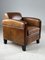 Art Deco Leather Armchair 2