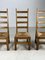 Vintage Oak Chairs, 1970s, Set of 6 12