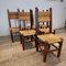 Vintage Highback Oak Chairs, 1965, Set of 6, Image 2