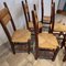 Vintage Highback Oak Chairs, 1965, Set of 6, Image 5