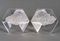 Lalique France Crystal Candelabras, 20th Century, Set of 2 8