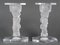 Lalique France Crystal Candelabras, 20th Century, Set of 2 6