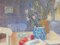 Alice Mumford, El nuevo jarrón azul y blanco, pintura al óleo, 2023, Imagen 4