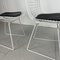 Chaises d'Appoint Vintage Blanches par Harry Bertoia, 1950s, Set de 4 13