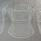 Vintage Side Chairs in White by Harry Bertoia, 1950s, Set of 4 17