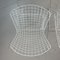 Vintage Side Chairs in White by Harry Bertoia, 1950s, Set of 4 18