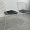 Vintage Side Chairs in White by Harry Bertoia, 1950s, Set of 4 14